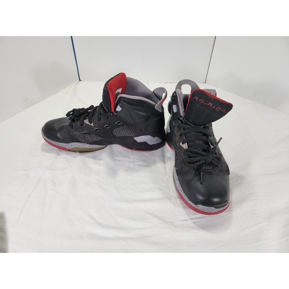 EUC‎ AIR JORDAN BASKETBALL SHOES US 10.5 428817-003 MICHAEL BLACK FIRE RED - Picture 9 of 9